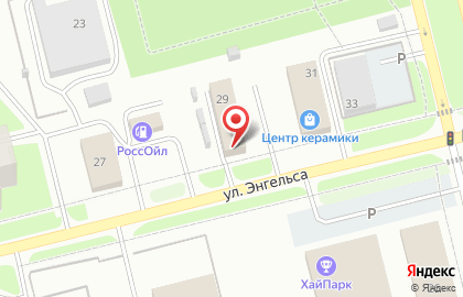 Художественная студия Мир в цвете на улице Энгельса на карте