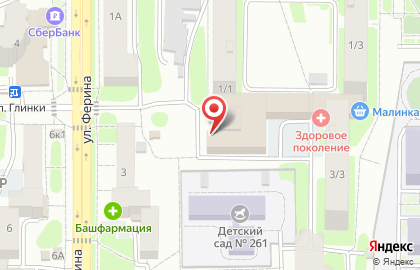 Банкомат УБРиР в Калининском районе на карте
