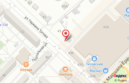 Магазин ритуальных принадлежностей в Краснооктябрьском районе на карте