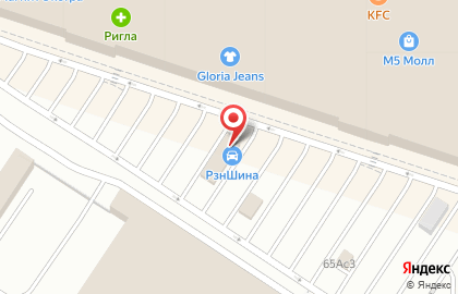 RznShina.ru на Московском шоссе на карте