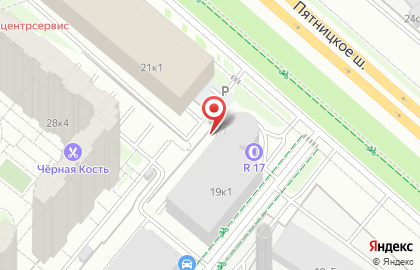 Шиномонтаж R17 на карте