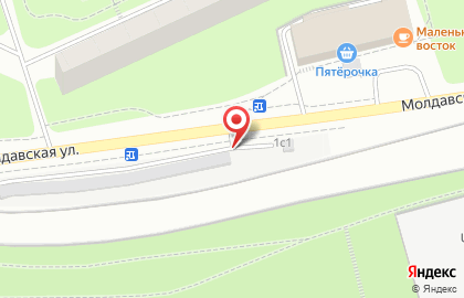 Гаражный кооператив Виктория на Молдавской улице на карте