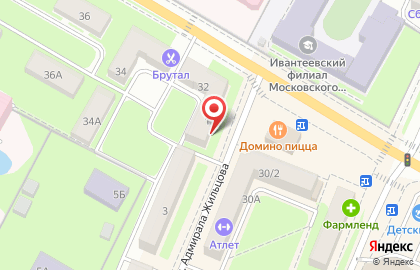Ортомастер на улице Адмирала Жильцова на карте