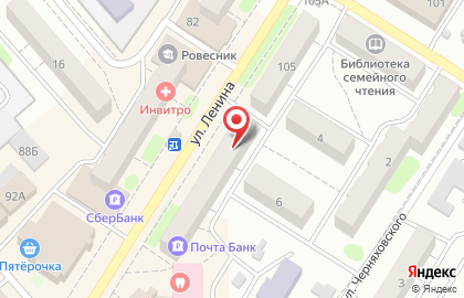 Детос на улице Ленина на карте