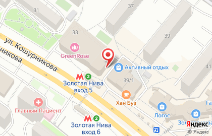 ООО Авангард на улице Кошурникова на карте