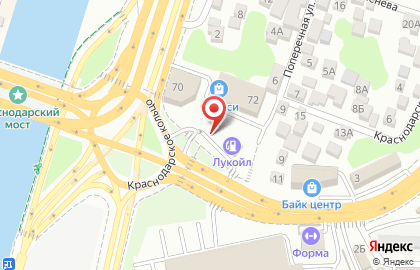 Лукойл-ЮгНефтепродукт на Пластунской улице на карте