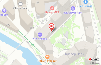Фитнес-клуб X-Fit Клевер на улице Ткачей на карте
