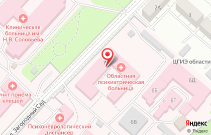 Клиника лечения наркомании Просветление-Ярославль на карте