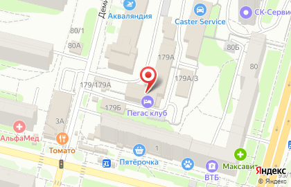Торгово-монтажная компания Троя на Демидовской улице на карте
