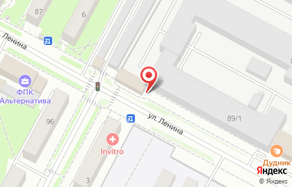 Салон-парикмахерская Персона на улице Ленина на карте