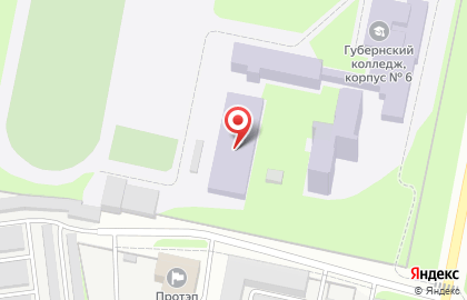 Губернский профессиональный колледж в Протвино на карте