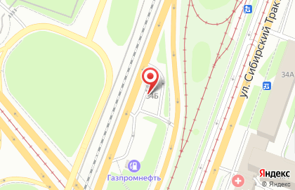 Автомойка самообслуживания Чингисхан на Сибирском тракте на карте
