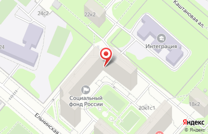 ОПОП Западного административного округа, район Кунцево на карте