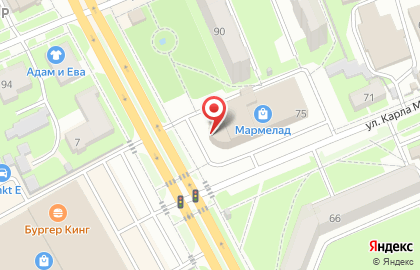 Центр систем безопасности на улице Карла Маркса на карте
