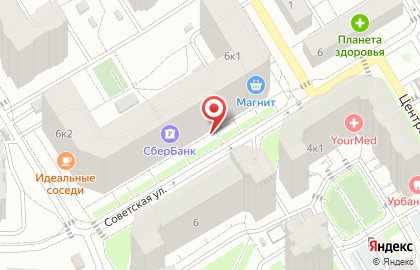 Парикмахерская в Москве на карте