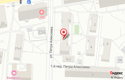 Участковый пункт полиции в Москве на карте