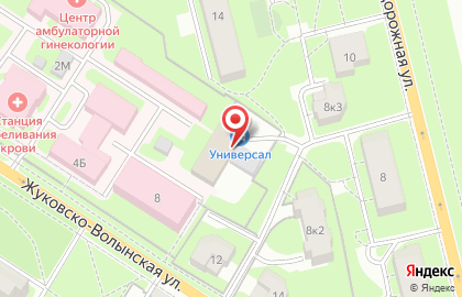 Автосервис Универсал на карте