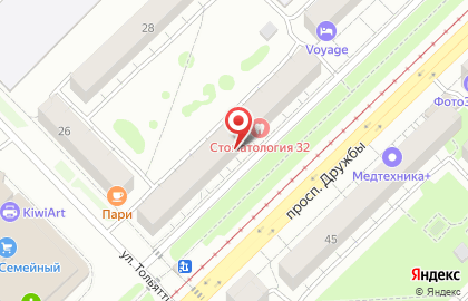 Центр помощи должникам Освободим в Центральном районе на карте