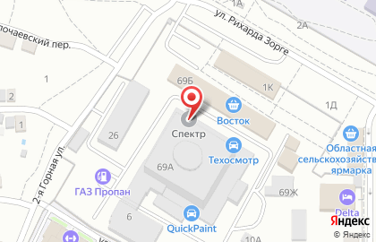 Торговая компания РезиноТехника в Краснооктябрьском районе на карте