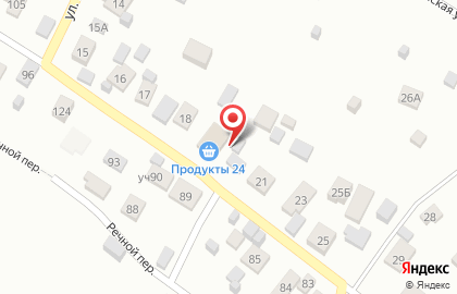 Продуктовый магазин на ул. Картино д, 19 на карте