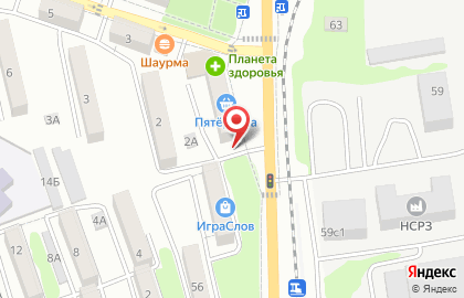 Киоск печатной продукции Информпечать на Находкинском проспекте на карте
