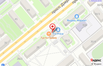 Корунд на проспекте Дзержинского на карте