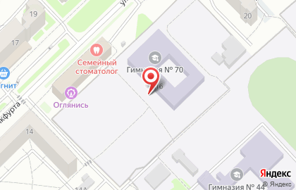 Школа современной хореографии TV на карте