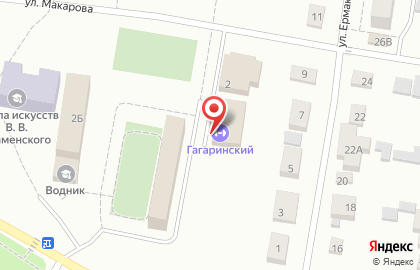 Спортивный центр Гагаринский на карте