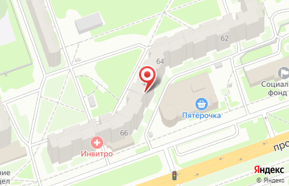 Клиника Здравница на проспекте Циолковского на карте