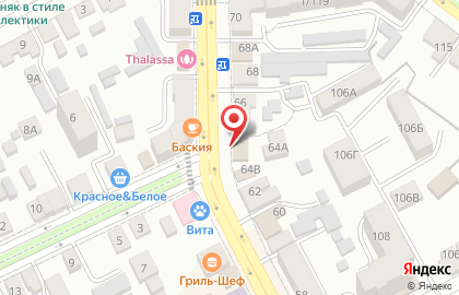 Магазин пива Пена на Московской улице на карте