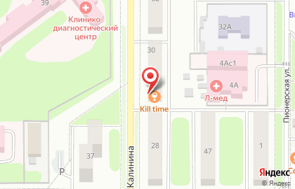 Центр паровых коктейлей Kill time на карте