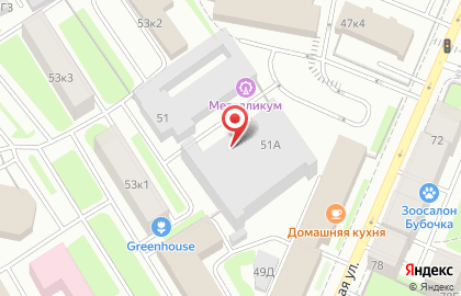 Студия декора Золотое сечение в Фрунзенском районе на карте