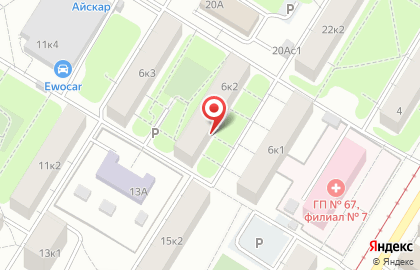 Юго-западного АО Академический гу ис Одс-3 на карте