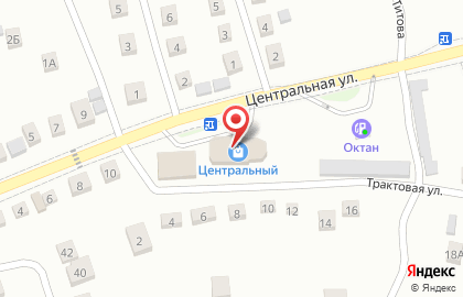 Пункт автострахования на Центральной улице на карте