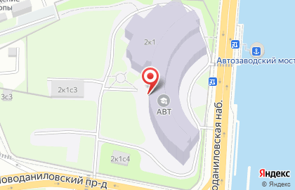 Банкомат СберБанк на Новоданиловской набережной, 2 к 1 на карте