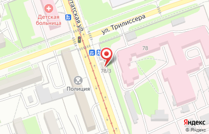 Янта в Октябрьском округе на карте