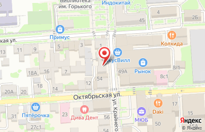 Социальная аптека в Пятигорске на карте