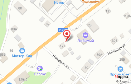 Торговая компания Мегаполис в Горно-Алтайске на карте