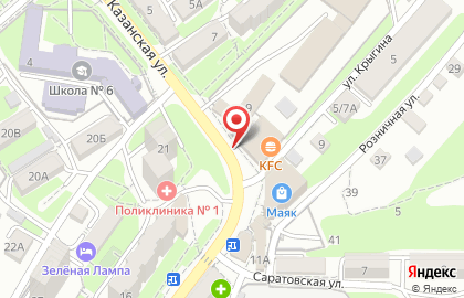 Пивной бар Боцман в Фрунзенском районе на карте
