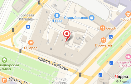 Агентство недвижимости Успех на проспекте Победы на карте