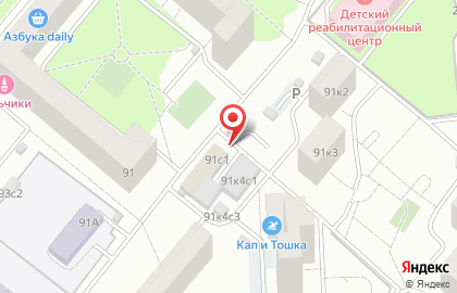 Магазин выпечки в Москве на карте