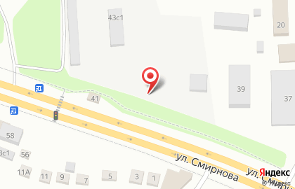 Автостоянка в Томске на карте
