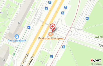 Магазин цветов в Санкт-Петербурге на карте