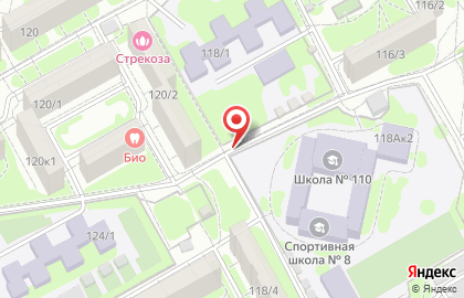 Октябрьский район Киоск по продаже фруктов и овощей на Таганрогской улице на карте