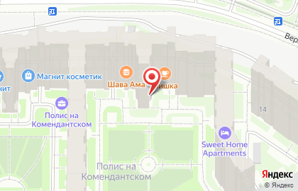Пекарня Мишка Bakery на Комендантском проспекте на карте