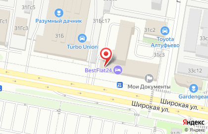 Детская школа балета Первое Плие на Полярной улице на карте