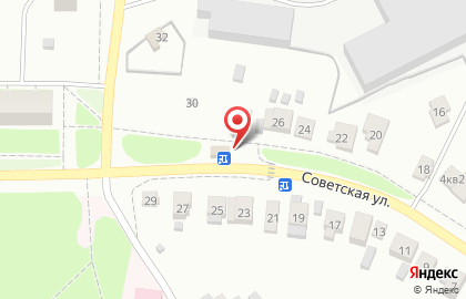 Продовольственный магазин Сухаревский на Советской улице на карте