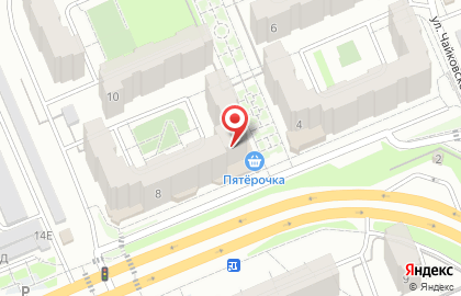 Супермаркет Пятёрочка в Красноярске на карте