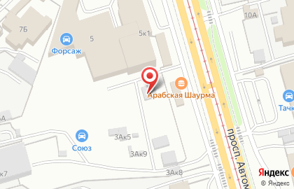 Гараж на карте
