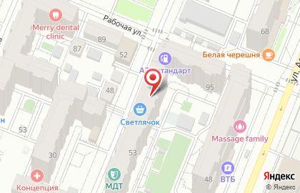 Группа компаний Спектр недвижимости в Железнодорожном районе на карте